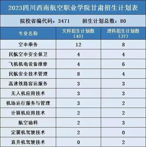 四川省有哪些航空职业学校，四川有什么航空学校