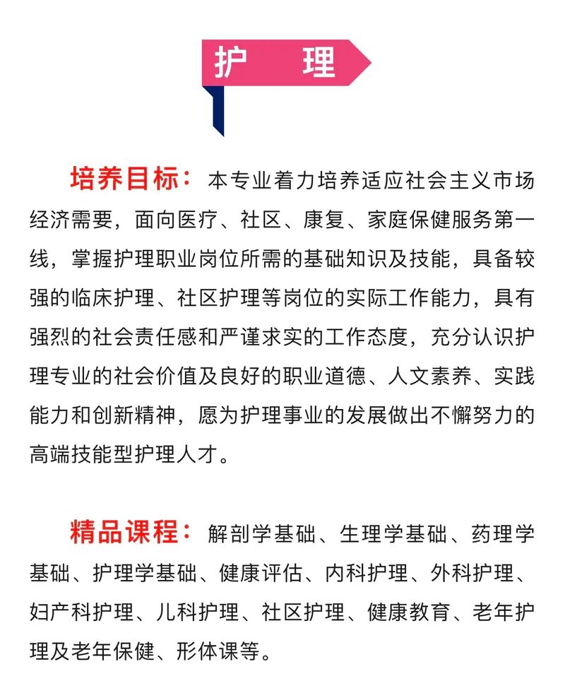 护理专业职校的-护理职业学院学什么？
