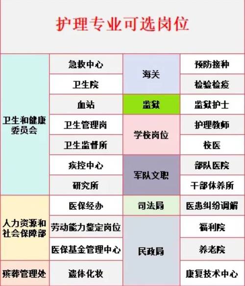 护理分几个专业，护理专业分为